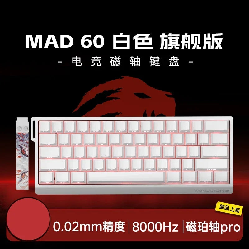 Ajazz MAD60/68 HE – Clavier Magnétique Gaming E-Sport Ultra-Rapide