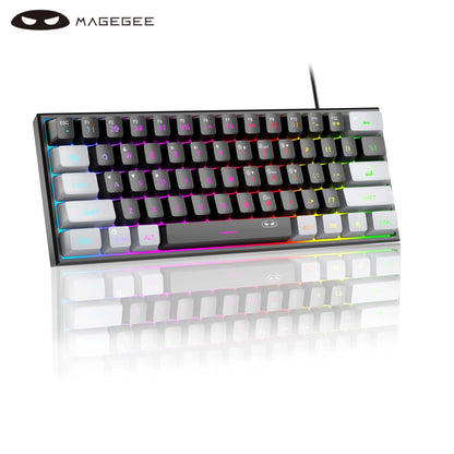 Compact 61-Key RGB Gaming Keyboard – MageGee