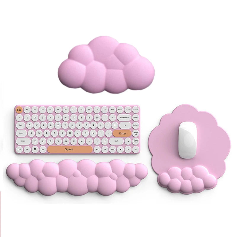 Ergonomic Cloud-Shaped Wrist Rest – Comfort &amp; Design