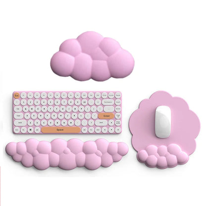 Ergonomic Cloud-Shaped Wrist Rest – Comfort &amp; Design