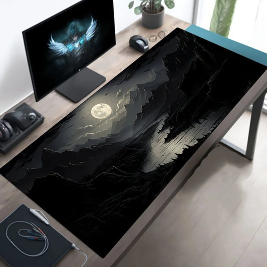Tapis de Souris Gaming “Moonlight Temple” – Mystère, Sérénité et Précision