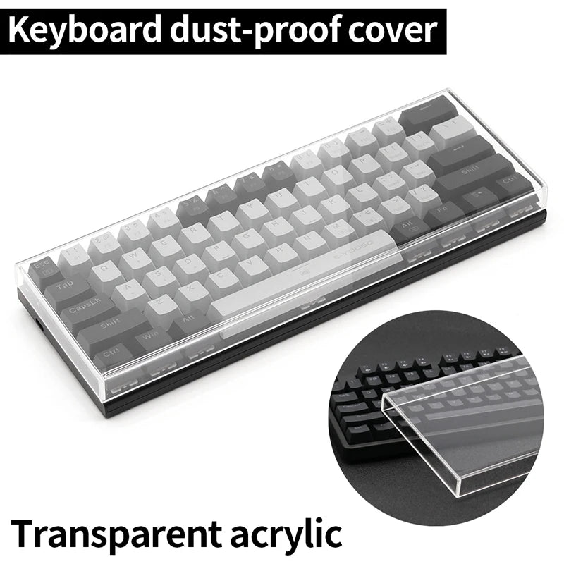 ZUIDID – Couvercle Anti-Poussière Transparent pour Clavier