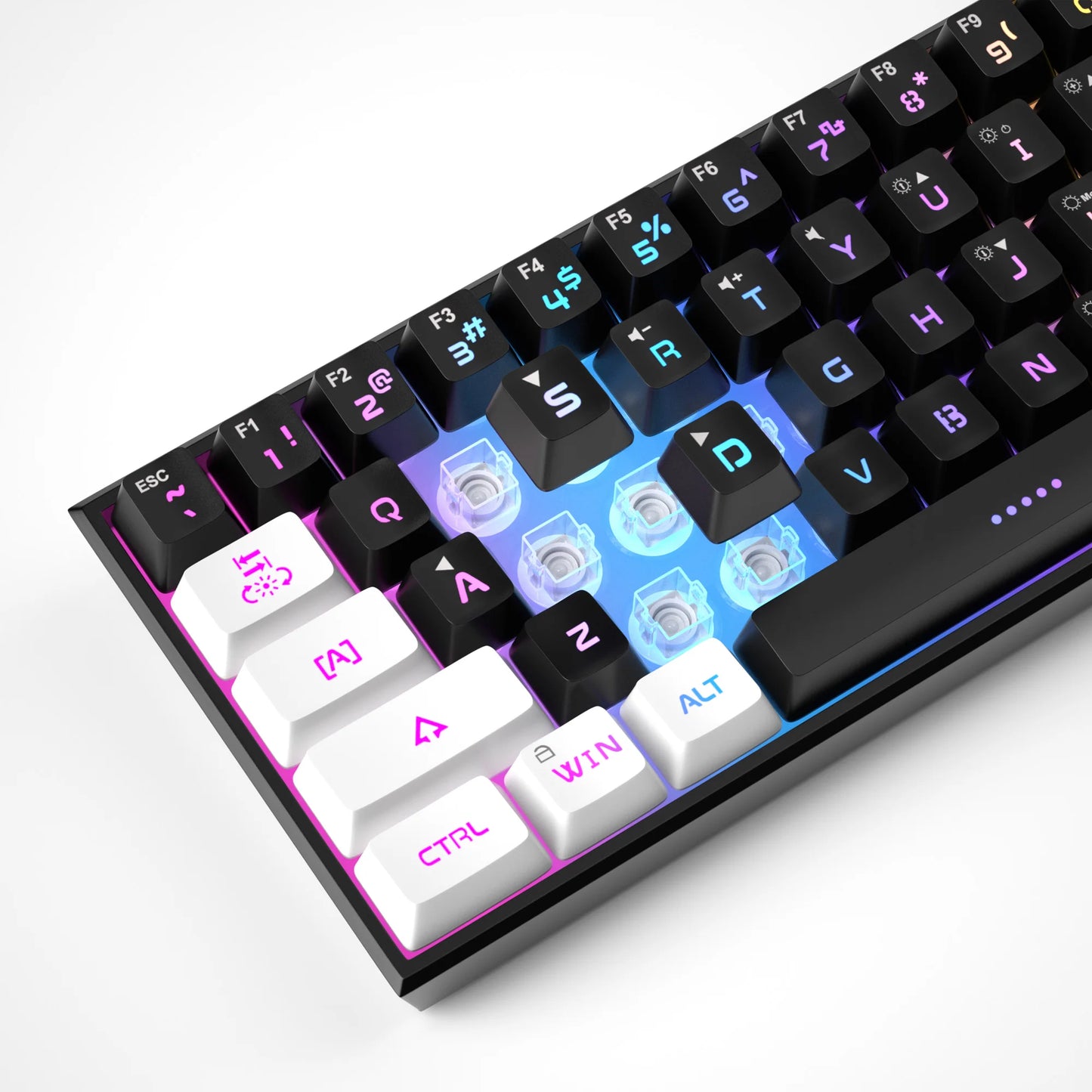 Clavier Gaming Compact 61 Touches RGB – MageGee